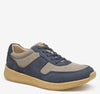 Navy Nubuck/Taupe Suede