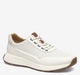 White Full-Grain Leather