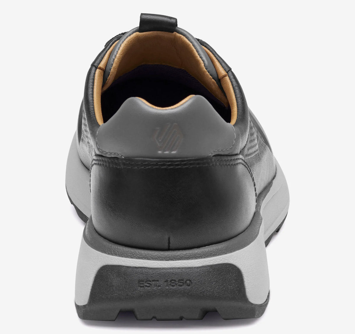 Black Full-Grain Leather