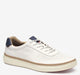 White Full-Grain Leather