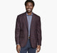 Burgundy Windowpane Plaid